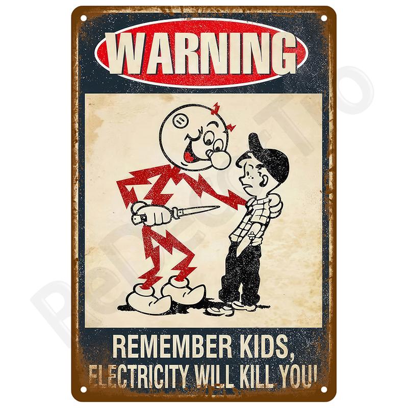 Retro Nástěnné Umění Plechová Značka Interiér Venkovní Estetický Pokoj Vintage Domácí Dekorace Předměty Dekorace Luxusní Kovová Značka Plakát Talíře Bar