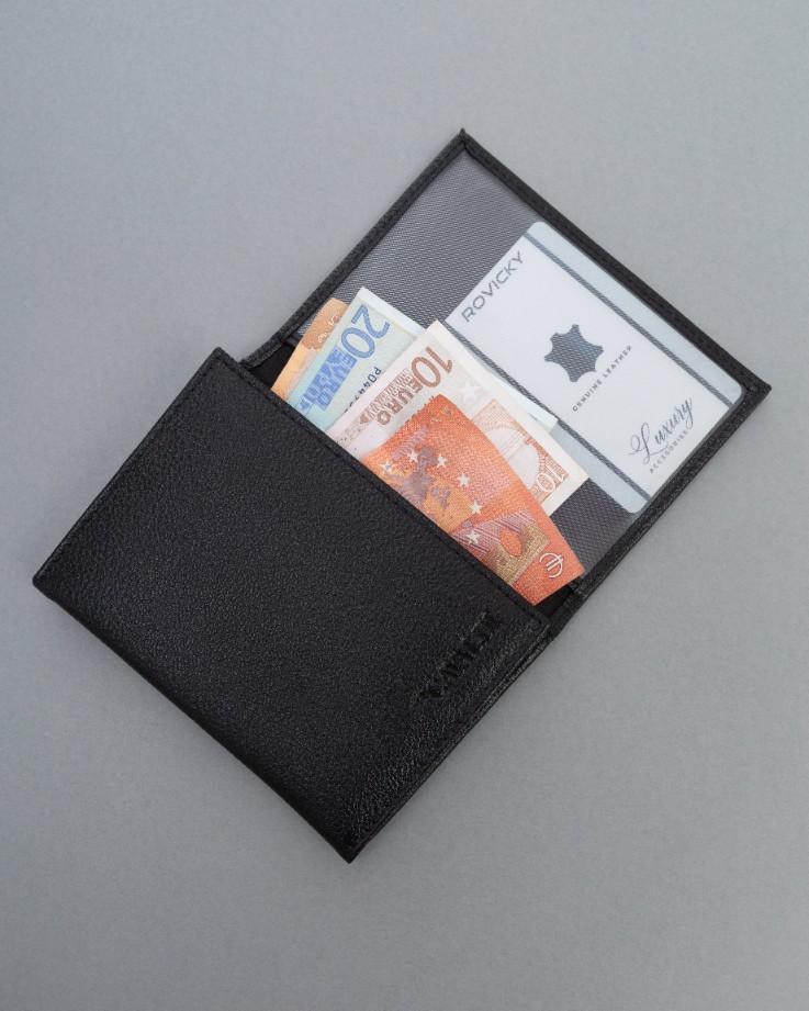 Leather Document Case On Blister PAL50-PDM-BL Blac