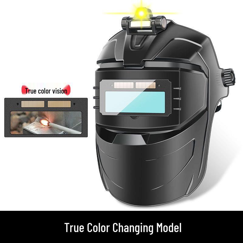 Selbstabdunkelnde Schweißmaske mit Verbrühungs- und Blendschutz