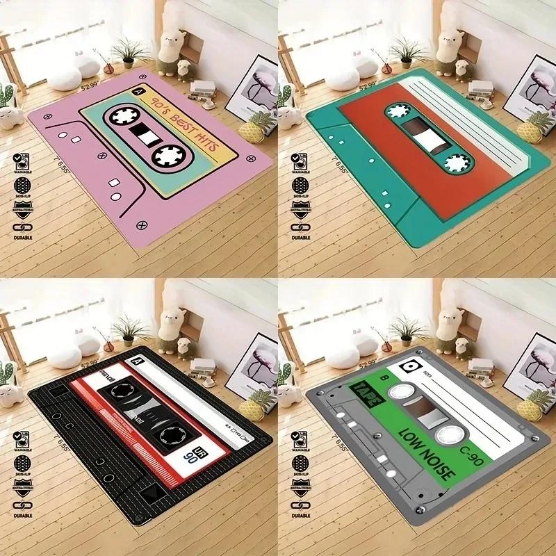 1PC Vegetables pattern Kitchen Rugs Non-Slip Door Mats Pop design Living room Rugs Bath Mat Carpet for Home Sink Laundry Decor