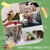 Green Indoor Cat Tree with Hammock, Cat Tower with Scratch Column, Platform, Ball, Indoor Cat Furniture.