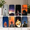 M-Metro-O COOL B-Boomin-N Phone Case For Samsung Galaxy A73,A72,A71,A70,A53,A52,A51,Soft Silicone Black Cover