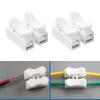 50pcs Ch-2 Push Quick Wire Cable Connector Led Downlight Lamp Connector Home Connection Repair Tools Connectors