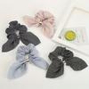 1PC Retro Bow Hair Ring Hair Rope Ladies Europe America Metal Buckle Rope Fabric Hair Accessories