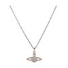 Vivienne WeStwood Women S Mini Bath Relief Nutanium Necklace 63020086