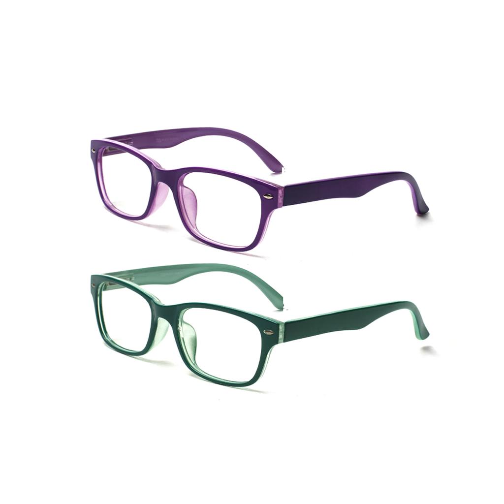 TUREZING Reading Glasses for Women Retro Anti Blue Light Anti Fatigue HD Prescription Eyewear
