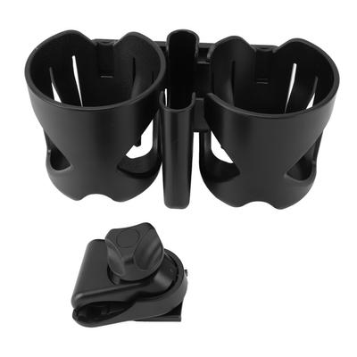 3 In 1 Stroller Cup Holder with Phone Holder 360 Degree Rotatable Universal Wheelchair Cup Holder Fo