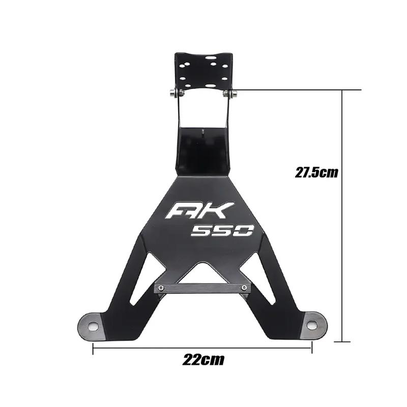 For KYMCO AK550 ak550 AK 550 2017-2024 Motorcycle Accessories Front Mid Navigation Bracket GPS Mobile Phone Charging Kit