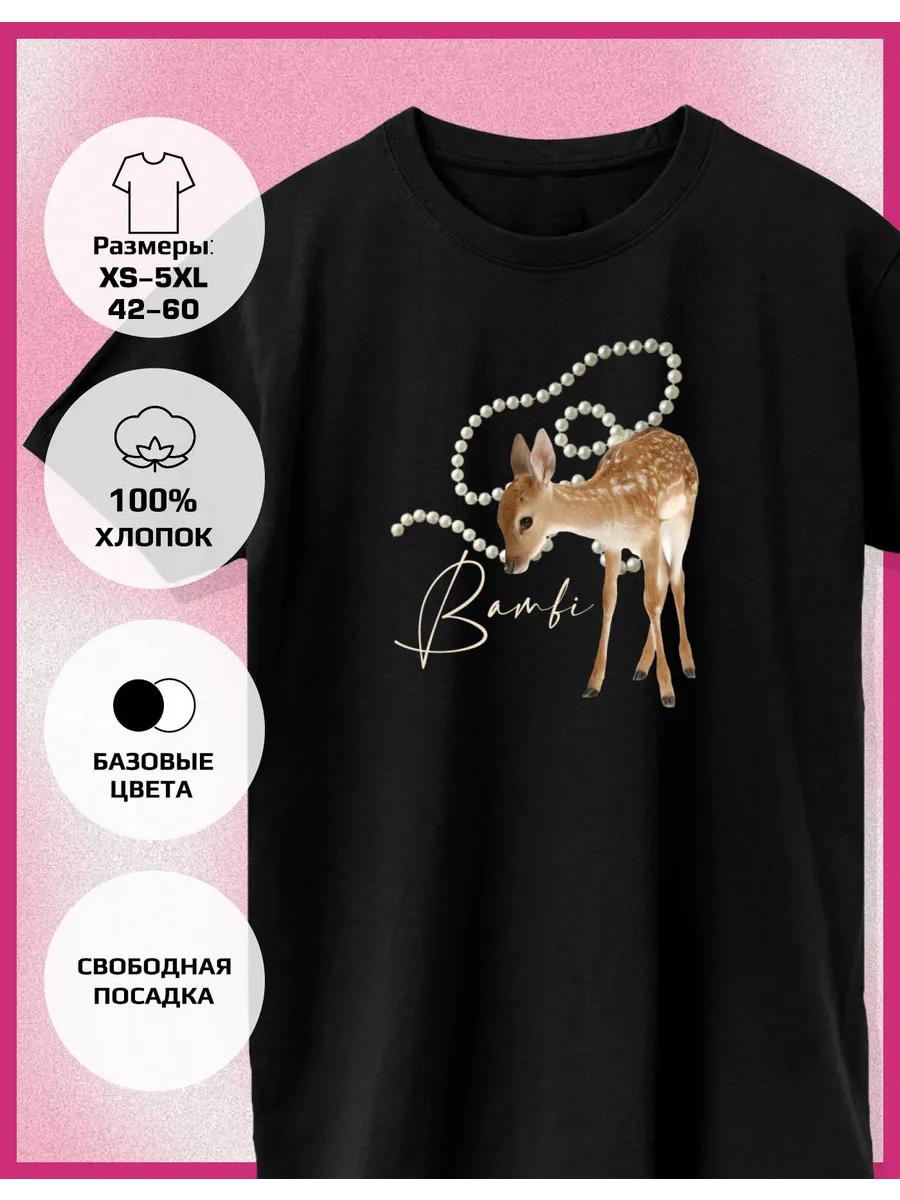 Printed T-shirt - Bambi Y2K 3XL