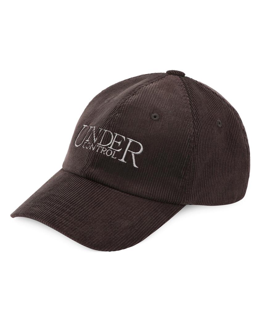 Eondeokeonteulol Unisex Autumn/Winter Corduroy Basic Soft Top Ball Cap Signature / Authentic B B / Cd / Choco