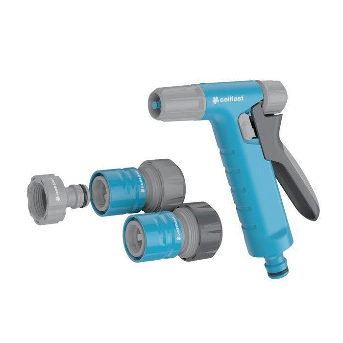 Arroseur - Cellfast - Ideal - Réglable - Raccord Rapide 3/4'' - Plastique Haute Qualité
