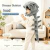 Dinosaur Skeleton Plush Hat: Funny Costume for Children & Adults