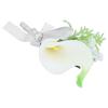 Artificial Flower Wedding Corsage Groom   Boutonniere Brooch Wedding Party Decor