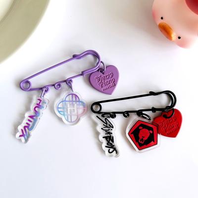 Creative Pin Set For Clothes Bags Accessories Collectible Brooch