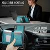 For iPhone XS 5.8 inch/iPhone X Case JEEHOOD J10  Compatible with MagSafe Leather Back Phone Cover with Detachable Card Holder Kickstand