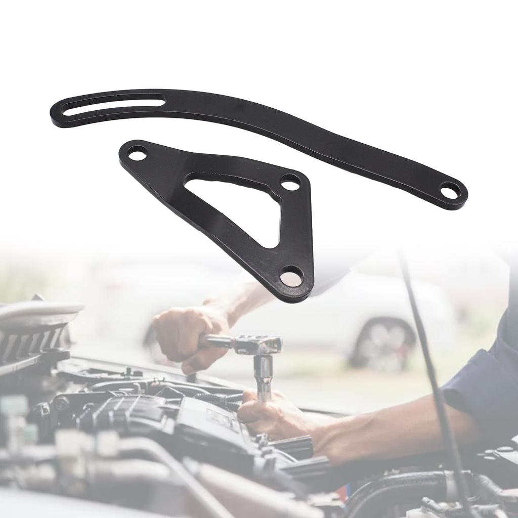 Short Water Pump Alternator Bracket Repair Compatible for MOPAR318 360 6096BK SmallBlock Alternator Bracket Drivers Side