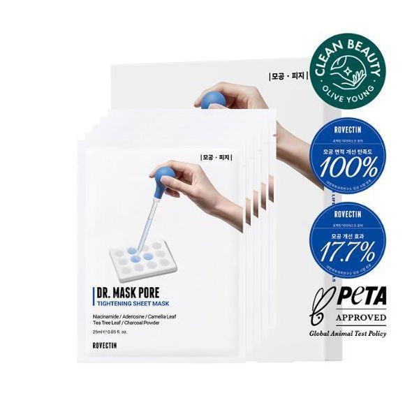 

[Pores Sebum] Rovectin Doctor Mask Pore 5 листов