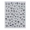 1 Sheet Halloween Spider Nail Art Sticker Waterproof Self-adhesive Gothic Spooky Spiderweb Women Fake Nail Decoration Decal