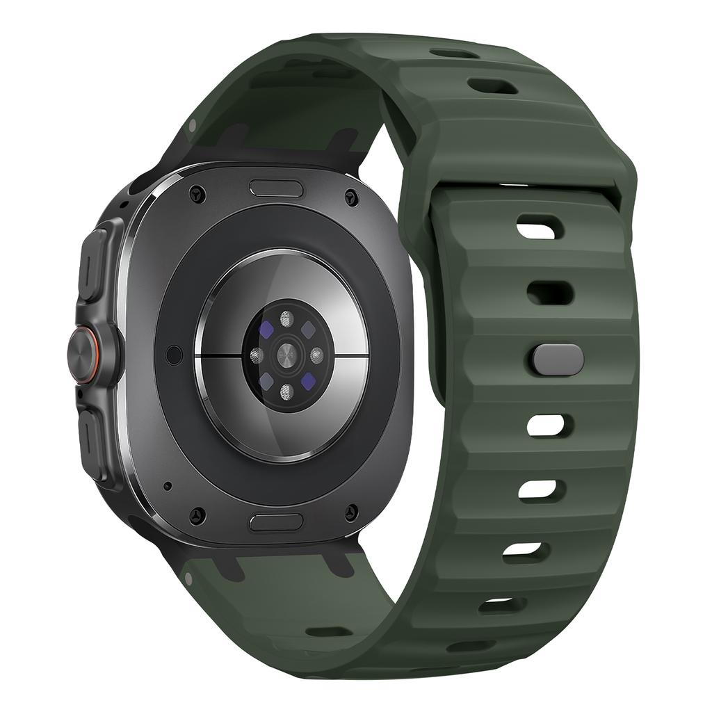 Sport Silicone Band For Samsung Galaxy Watch Ultra Strap 47mm Accessories metal belt Bracelet correa Galaxy Watch 7 Ultra 47 mm