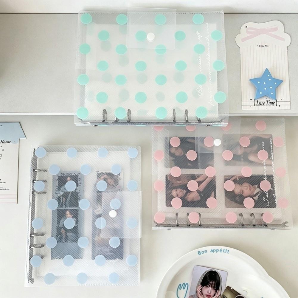 A5 Size Loose Leaf Binder Cover 3 Inch Width Photo Storage Folder  DIY Scrapbooking