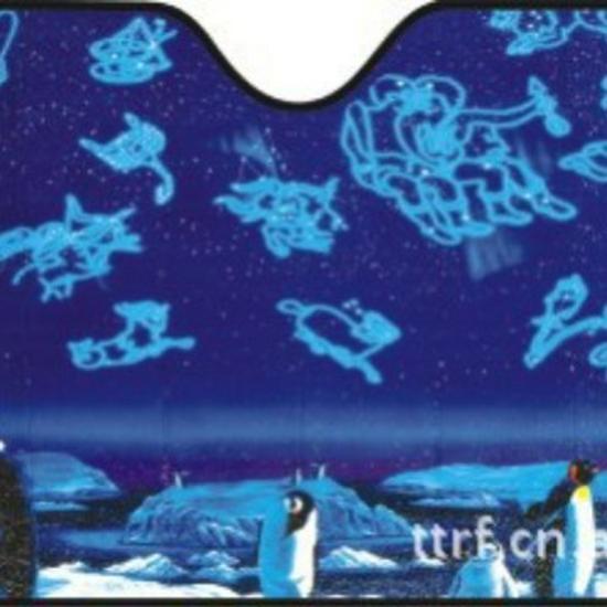 Dolphin Cartoon Car Sunshade for Front Windshield