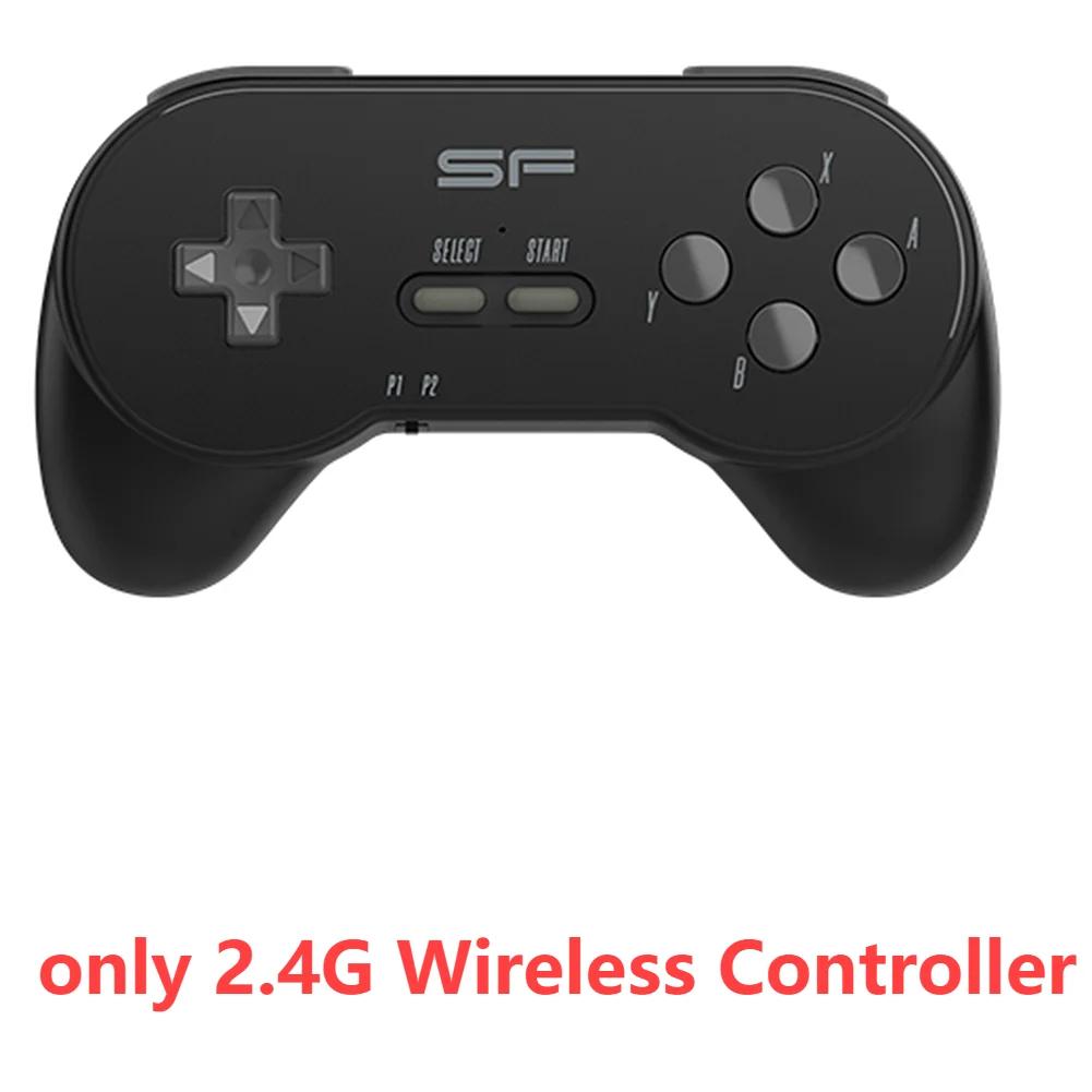 1/2PCS 2.4G Wireless Game Controller for SF2000 3.5” Retro Handheld Game Console Wireless Gamepad Gaming Accessories