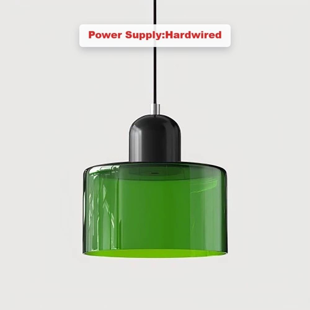 Colorful Design Glass Pendant Light Artistic Nordic Chandelier Creative Design Vintage Style Ceiling Lamp Dinner Table