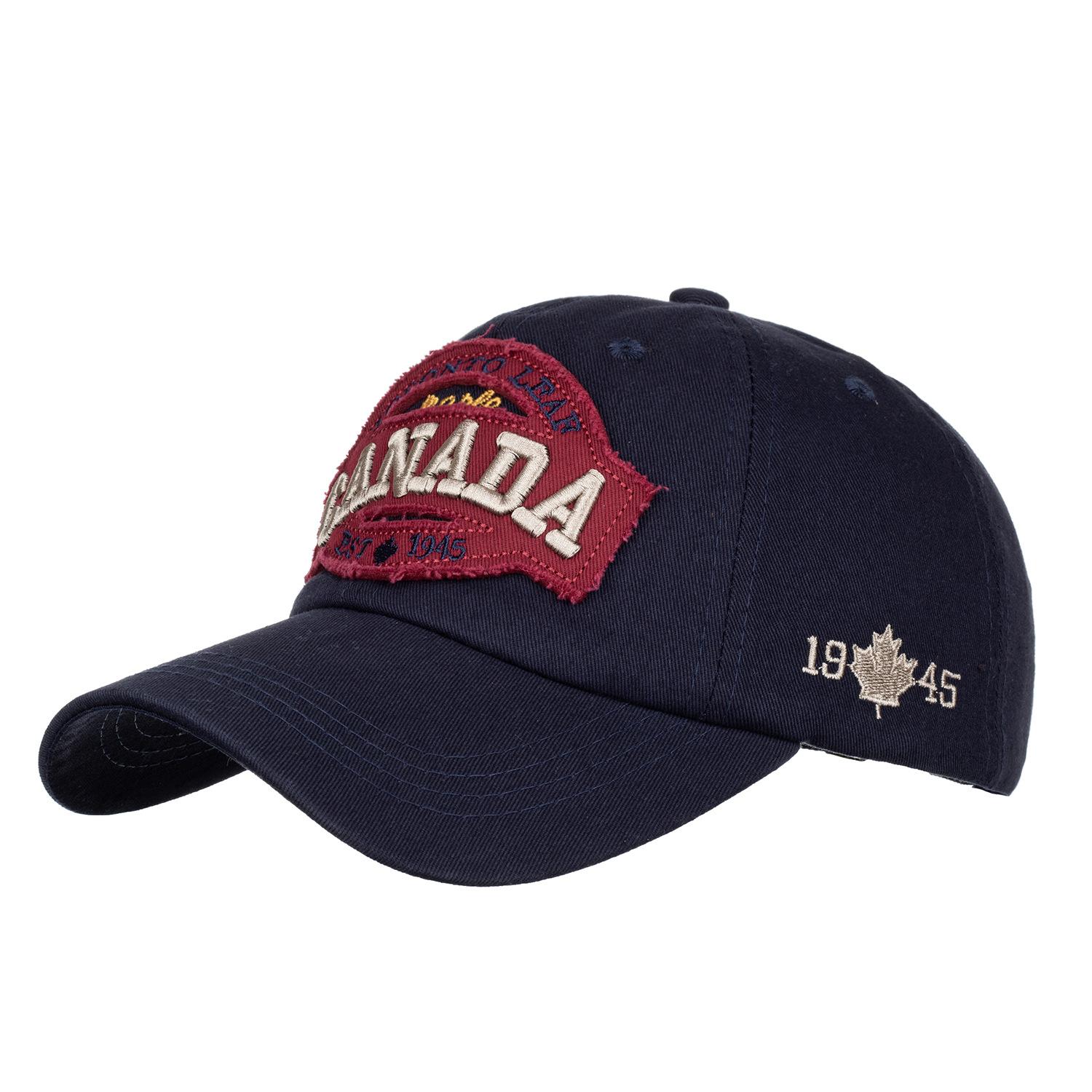 

Бейсбольная кепка EA Canada Letter CANAA Мужская женская кепка Хлопковая кепка Adjustable