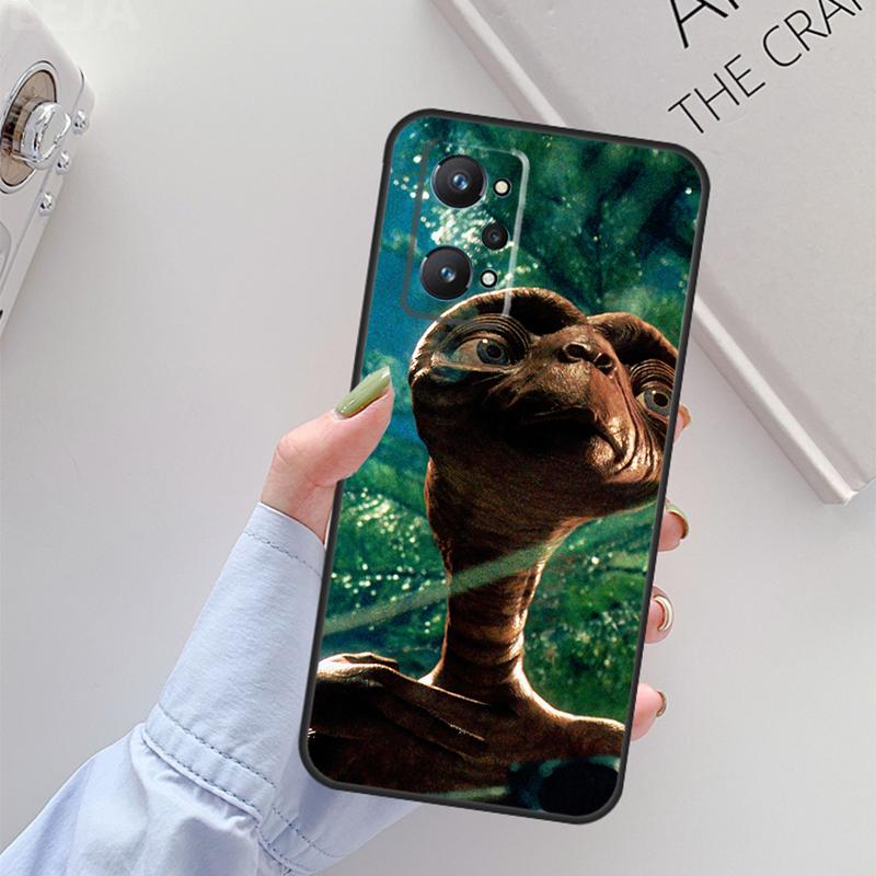 E.T. the Extra-Terrestrial For Realme C61 C75 C55 C51 C21Y C25S C67 C53 13 12 10 11 14 Pro Plus GT 6T 6 5 GT7 Pro Case