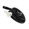 1 set Flexible Bilge Pump Hose Installation Kit 3/4-Inch Diameter 6.6 FT for Boats with 2 Clamps and Thru-Hull Fitting