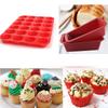 Silicone Mini Muffin Tray Non Stick Cupcake Chocolate Candy Baking Moulds Heat Resistant Kitchen Baking Tools Easy Mould Release