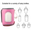 Baby Bottle Warmer Rechargeable Portable Type-C Charging Temperature Adjustable with LED
