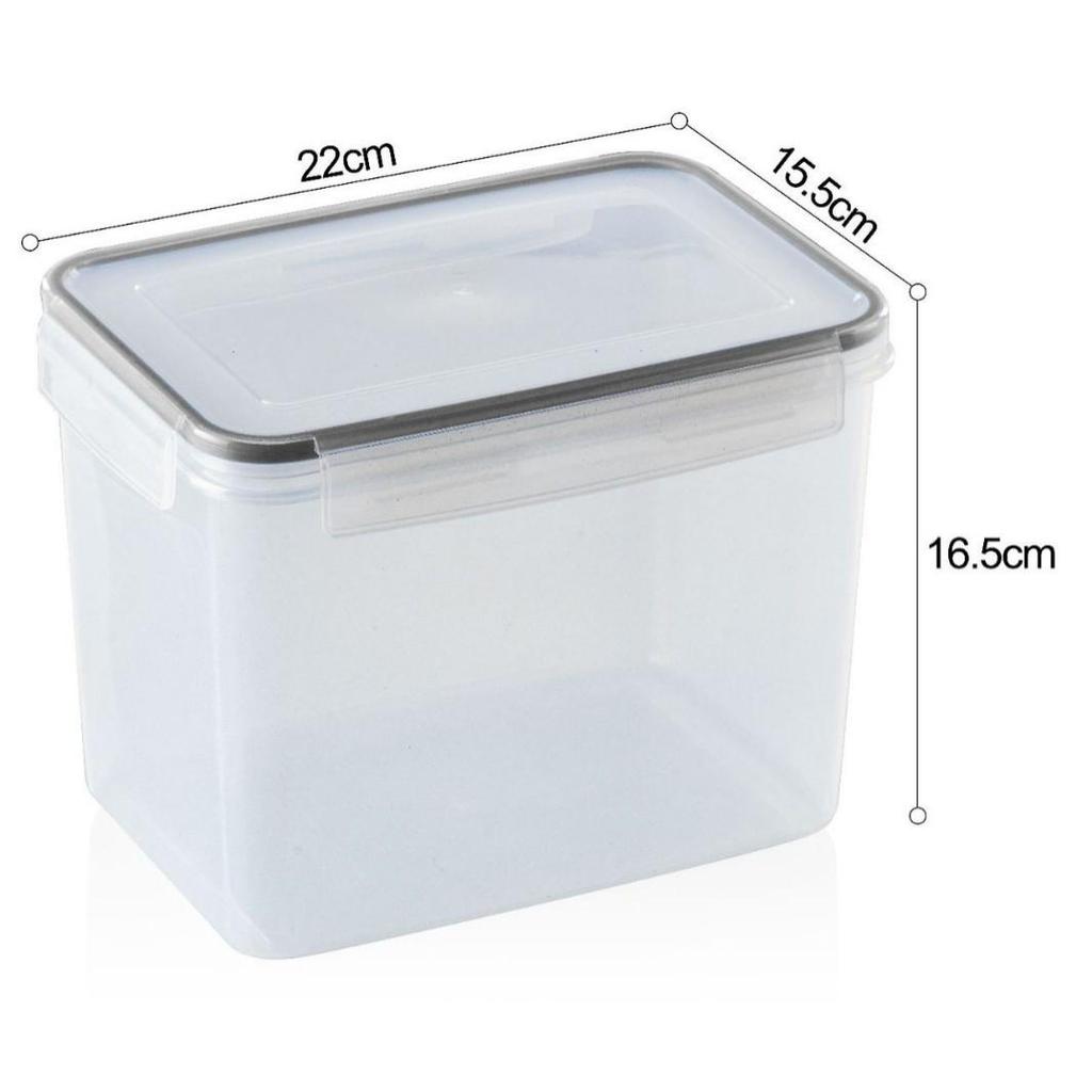 Kitchen Refrigerator Transparent PP Plastic Food Storage and Preservation Box