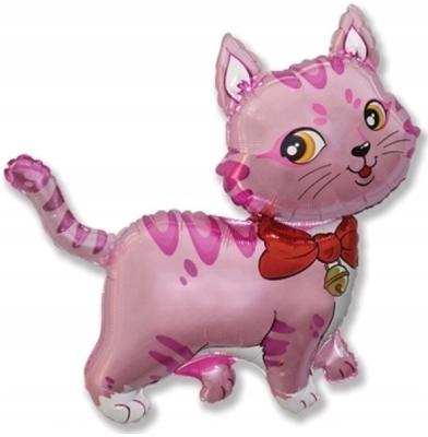 Foil Balloon 14" Fx - "Pink Kitten" 1Pc.