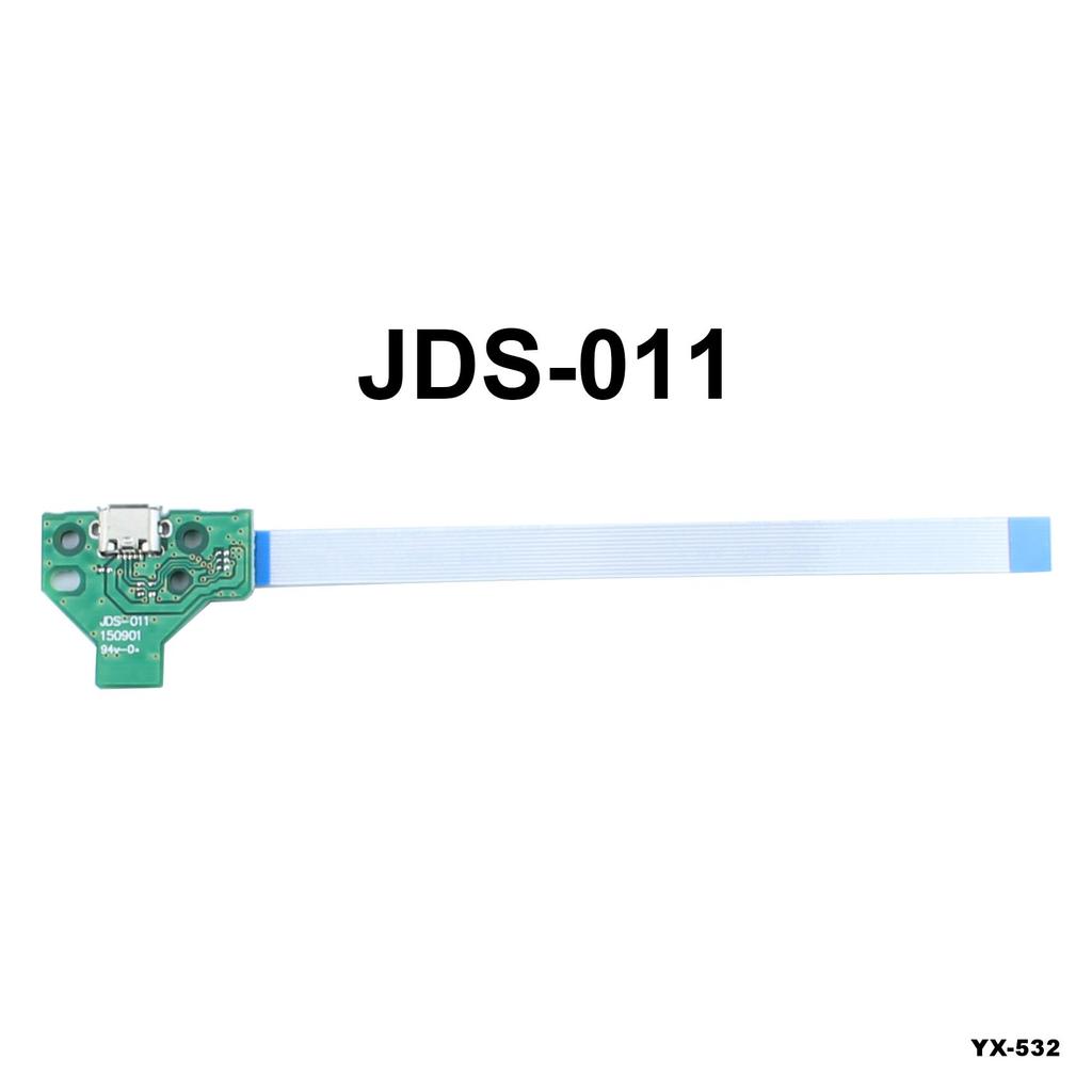 Brandneue 12P 14P USB-Ladeanschlussbuchse Leiterplatte 12-Pin 14-Pin JDS 011 030 040 Für PS4 Controller Reparaturteile Ersatz