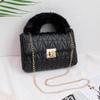 Plush Portable Small Square Bag, Fresh, Sweet and Fashionable Small Handbag.