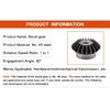 Bevel Gear 2M 30 Tooth Hole 12/14/15/16/17/18/20/22/24/25/28 Standard Hole 45 Steel Tooth Surface Quenching Screw Hole Fixed