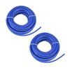 2PCS 4mm String Trimmer Line Nylon Round Trimmer Line Blue Lawn Mower Accessories for