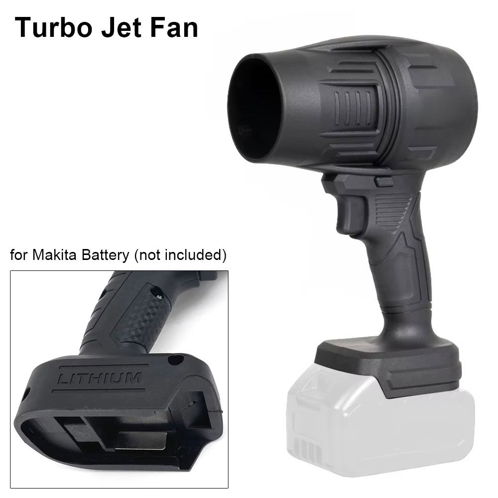 Stepless Speed Jet Fan 1000W Jet Leaf Air Blower Durable Turbo Fan  for Makita Battery