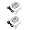 RCA/Composite A/V Converter - RF Modulator TV Signal Switch 2 Pieces
