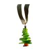 Sea Glass Christmas Tree Ornament Sea Glass Tree Resin Craft Ocean Beach Xmas Hanging Ornament for Home Collection Holiday Decoration