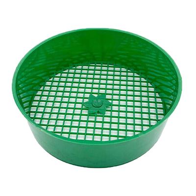 Setaccio per terra, pietra, maglia fine, attrezzo da giardinaggio, setaccio in plastica per piantagione, filtro per terreno da giardino, rete da giardino