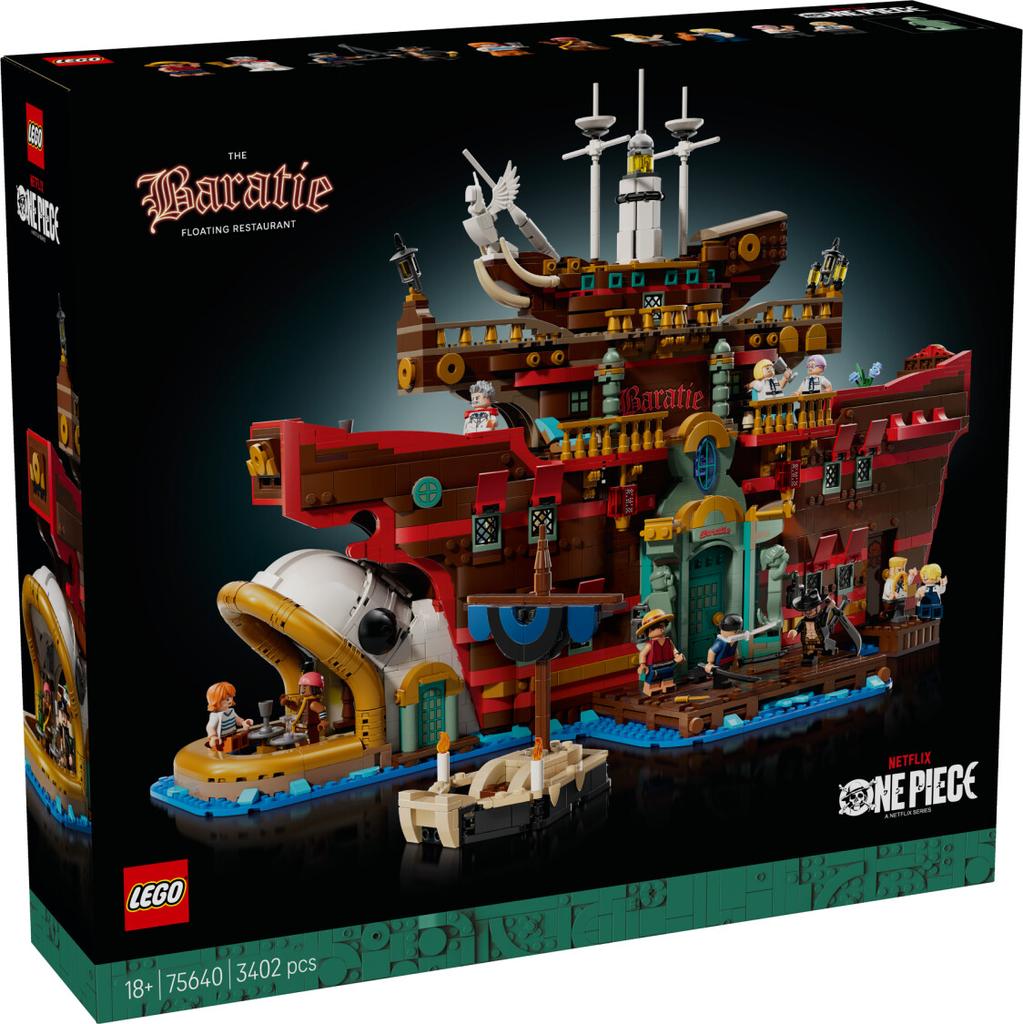 LEGO конструктор One Piece – Schiff, – Set Baratie (75640)