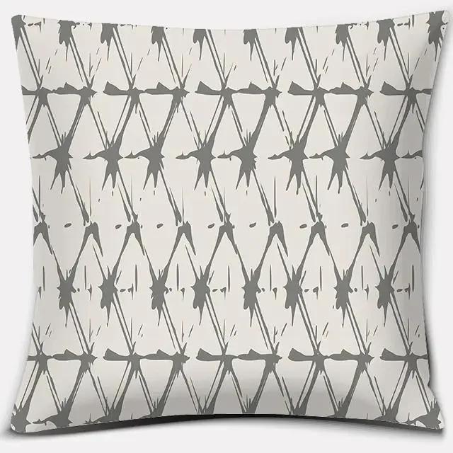Geometric Figure Polyester Pillow Cushion Cover Car Home Ornaments Sofa Bed Decoration