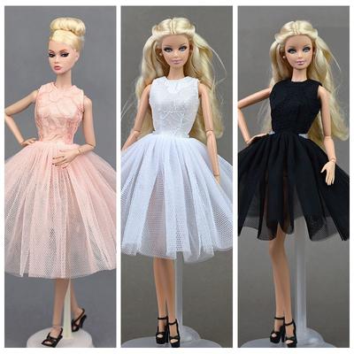 Puppe Zubehör Niedliches Tanzkostüm Ballettkleid Für Barbie Puppe Spitzenrock Kleid Kleidung Liebe Weihnachtsgeschenk Spielzeug
