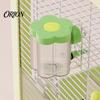 Budgie Water Bottle Automatic Bird Dispenser for Cage, Inside Outside Cage Mount Magnetic Parrot Space-saving Waterer Feeder, Transparent Cockatiel