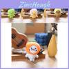 Adorable Fruit Duck Keychain Plush Toy Cute Bag Charm Soft Stuffed Animal