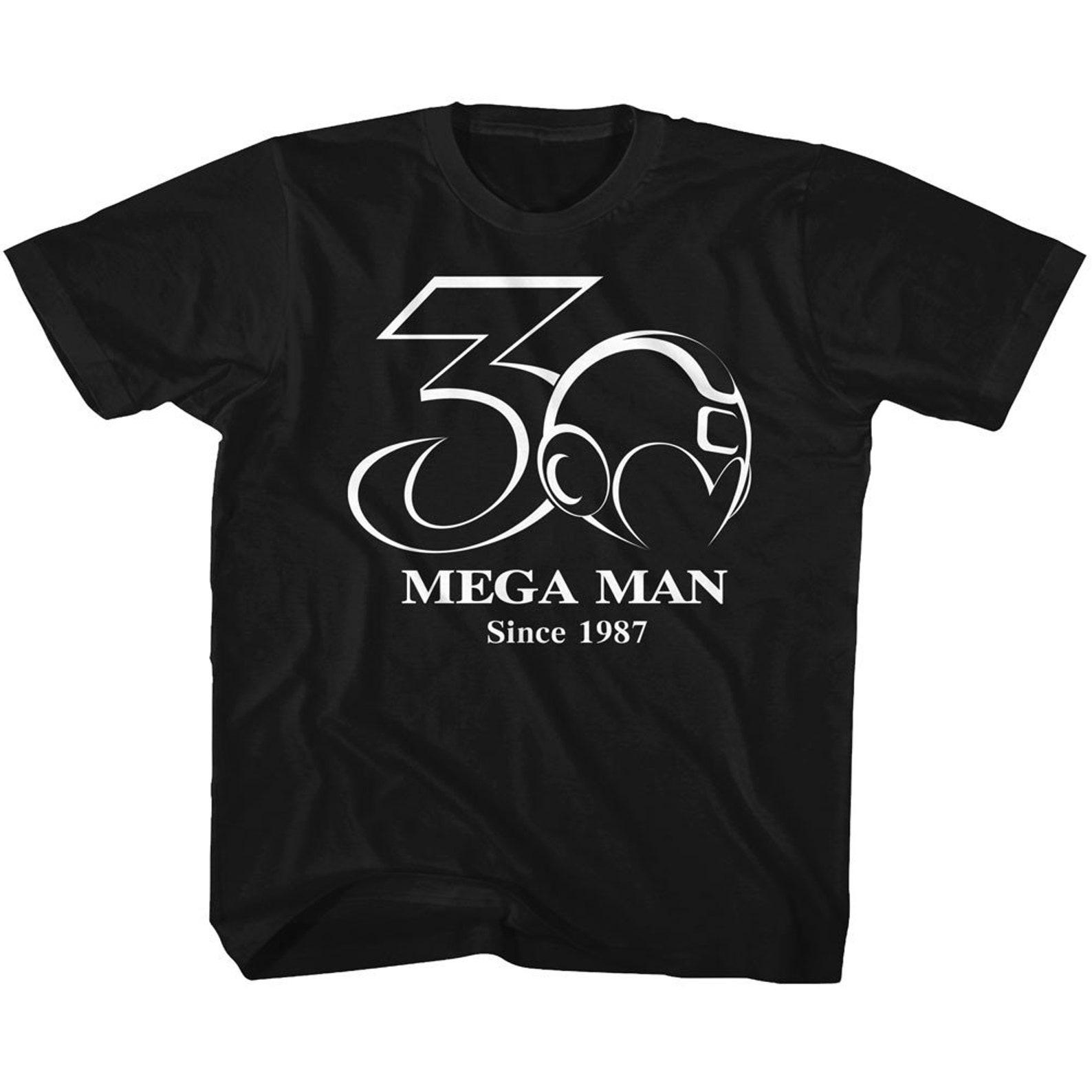 Mega Man 30Th Black Toddler T-Shirt S