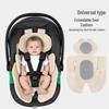Baby Protective Cushion Set: Newborn Bassinet, Stroller, Car Seat, and Lumbar Support