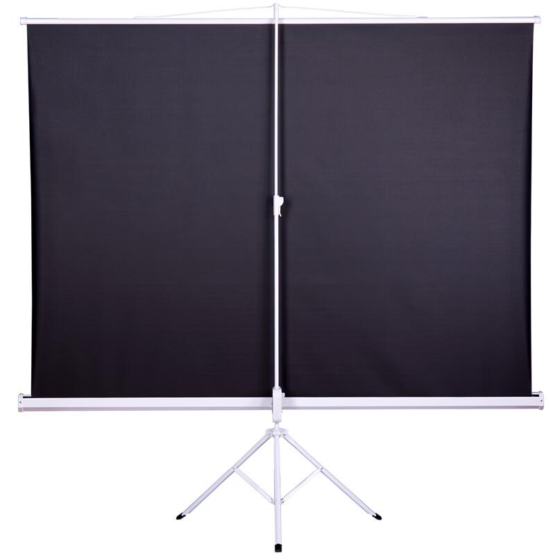 Deli 84-inch 4:3 Portable Projection Screen with Stand